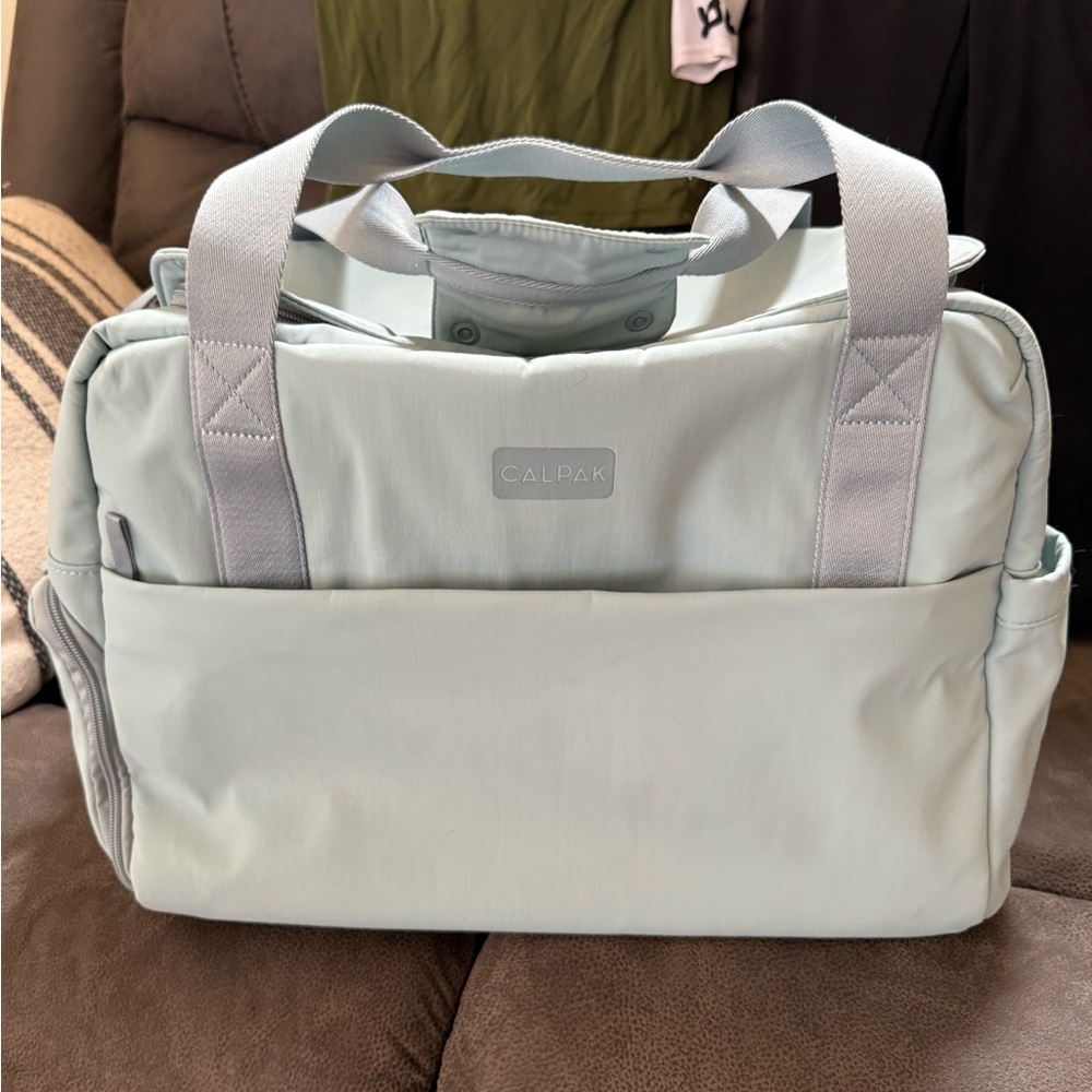 Calpak Connect Laptop Duffle Bag - Bluebell